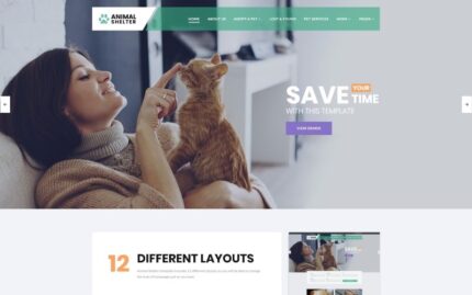 Animal Shelter - Animal Care Responsive Website Template