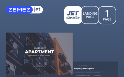 Appartamo - Real Estate - Jet Elementor Kit