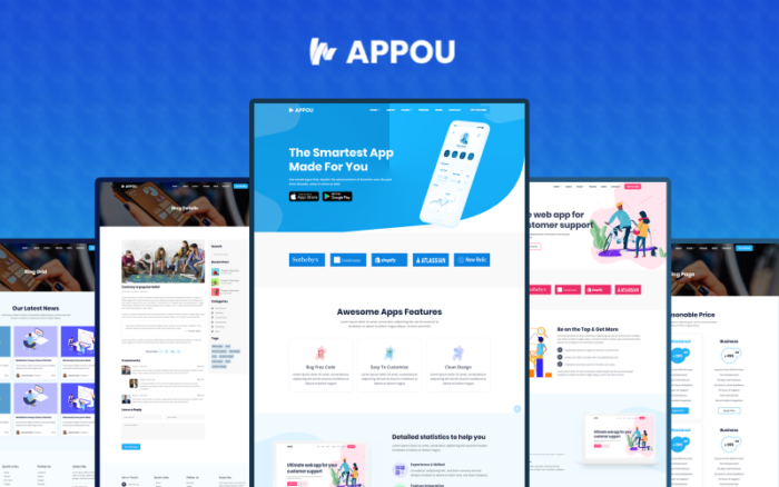 Appou - App Bootstrap Html5 Template