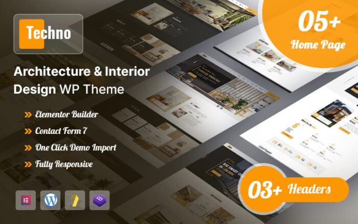 Architecture & Interior Design WordPress Theme