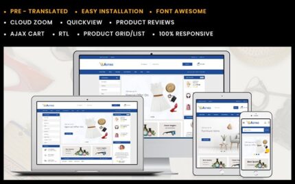 Astro Fashion and Accessories Prestashop Theme