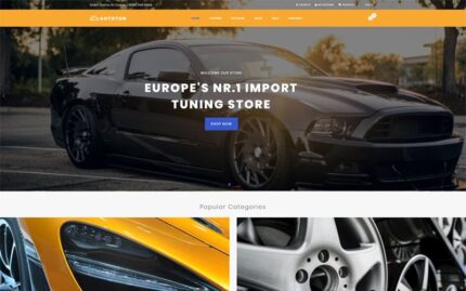 Autotun - Cars & Motorcycles Clean Shopify Theme