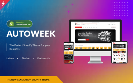 Autoweek - Auto Parts Shopify Theme