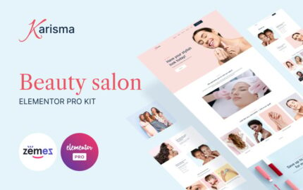 Beauty Salon - Karisma Elementor Kit