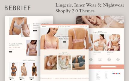 Bebrief - Lingerie & Bikini, Inner Wear Fashion Store Multipurpose Shopify 2.0 Responsive Theme