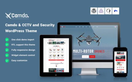 Camdo - CCTV and Security WordPress Theme