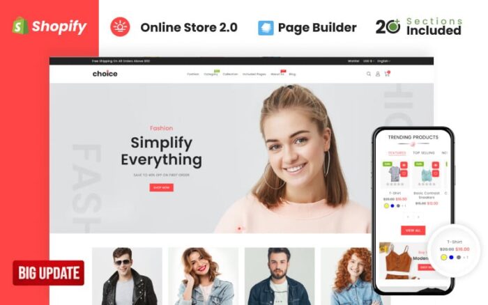 Choice Fashion Store Shopify Theme