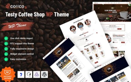 Coffco - Testy Coffee Shop WordPress Theme