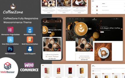 CoffeeZone - Cafe & Coffee WooCommerce Theme