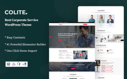 Colite - Corporate Service WordPress Theme