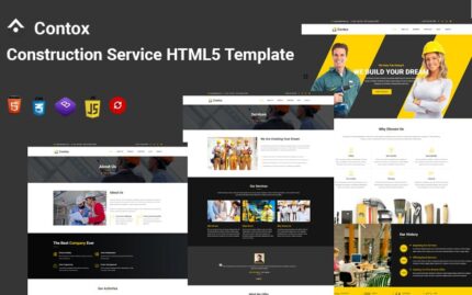 Contox - Construction Service HTML5 Template