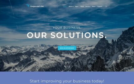 Corporate's Inc WordPress Theme