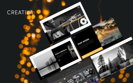 Creativa Photography WordPress Theme