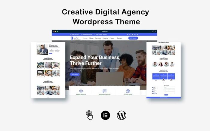 Creative Business  Digital Sagency  Wordpress Theme