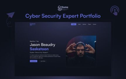 Csume V3: Expert Cyber Security Elementor Template