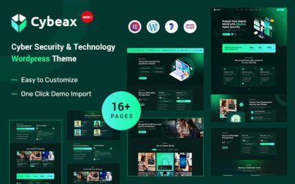 Cybeax – Cyber Security Protection & AI Technology WordPress Theme