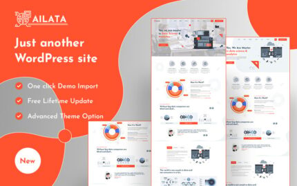 Data Science  Analytics & Machine Learning  WordPress Theme