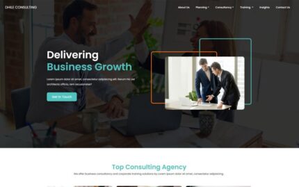 Dhile | Consulting & Training Website Template