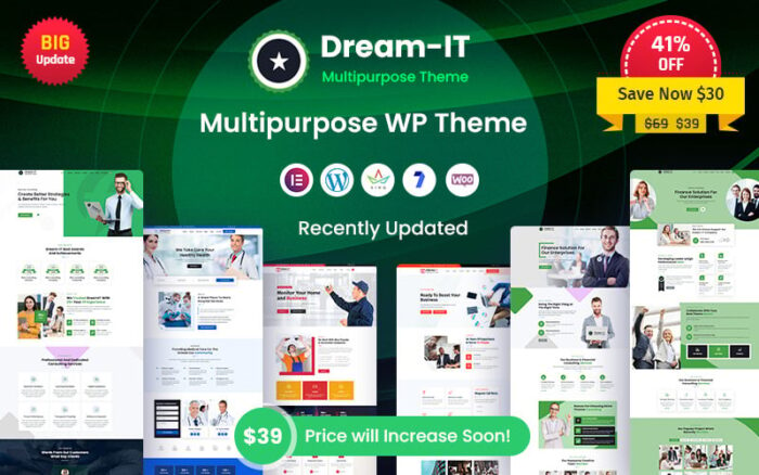 DreamIT -  Multi-Purpose  WordPress Theme