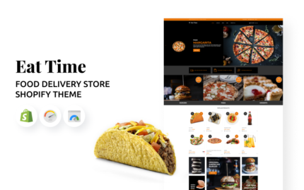 Eat Time - Food Delivery Store Shopify Theme