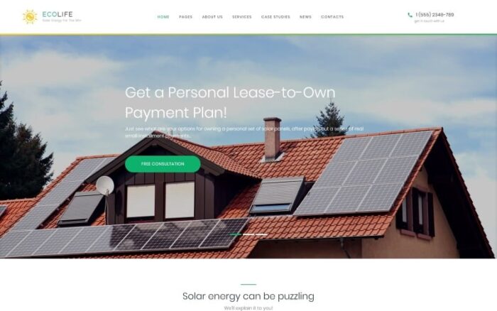 Eco Life - Environment & Ecology WordPress Theme