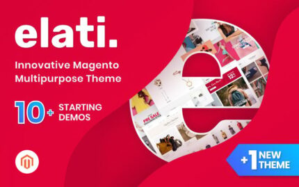 Elati - Multipurpose Fashion Magento Theme