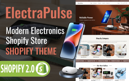 ElectraPulse - Electronics and Gadgets Multipurpose Shopify Responsive Theme 2.0 - RTL Support