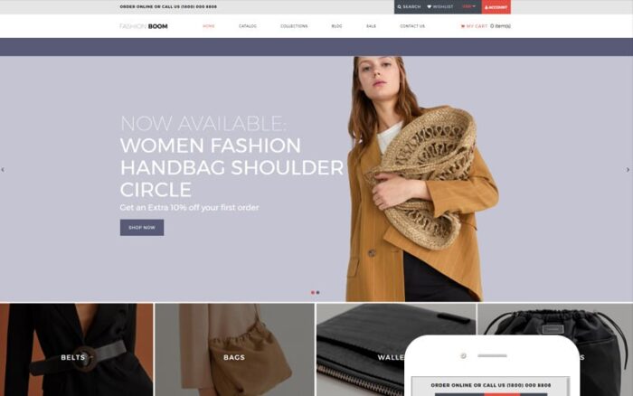 Fashion Boom - Fashion Elegant Shopify Theme