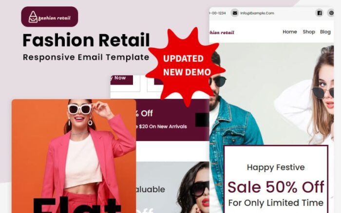 Fashion Retail - Responsive Newsletter Template