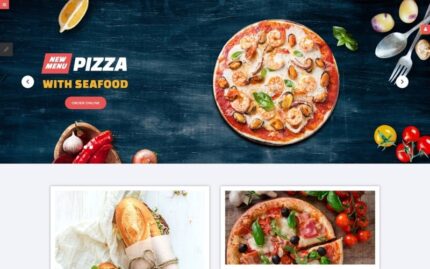 Fast Food Restaurant Responsive Joomla Template