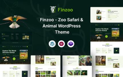 Finzoo – Zoo Safari & Animal WordPress Theme