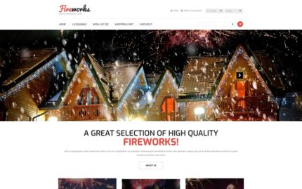 Fireworks Store OpenCart Template