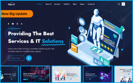 Flex-IT | Business Services &  IT Solutions Multipurpose HTML5 Responsive Website Template