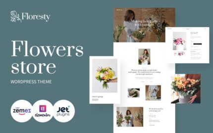 Floresty - Flower Boutique and Florist WordPress Theme