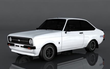 Ford Escort RS1800 3D Model