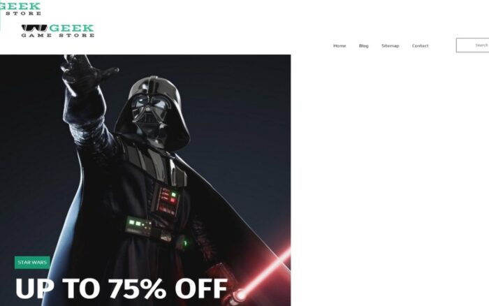 Geek - Game Store PrestaShop Theme