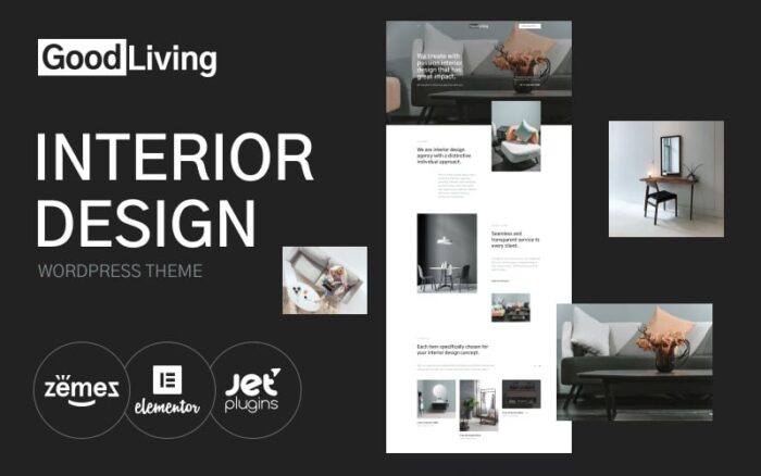 GoodLiving - Interior Design WordPress Theme