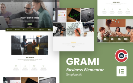 Grami - Business Elementor Kit