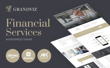 Grandviz - Financial Company Premium Elementor WordPress Theme