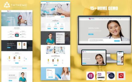 Health Pharma – Elementor Medicine Shop & Clinic WordPress Theme