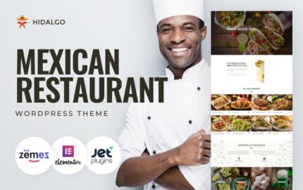 Hidalgo - Mexican Food Restaurant WordPress Theme