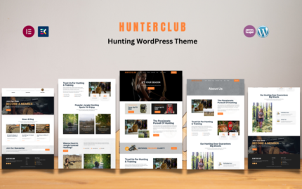 Hunter Club - Hunting & Outdoor Activities WordPress Theme