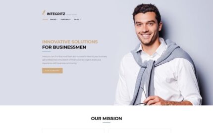 Integritz - Responsive Law Firm WordPress Elementor Theme