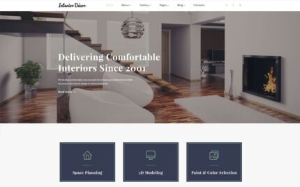 Interior Decor - Interior Design Multipage HTML5 Website Template