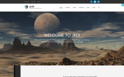 Jedi - Creative Multipurpose Joomla Template