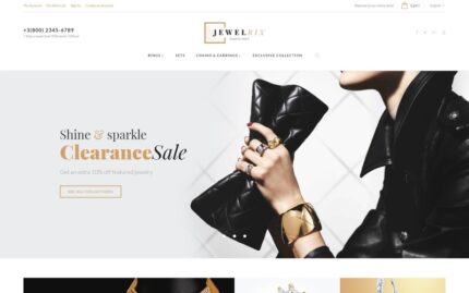 Jewelrix Magento Theme