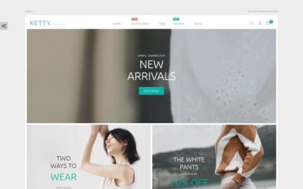 Ketty - Fashion Store Magento Theme