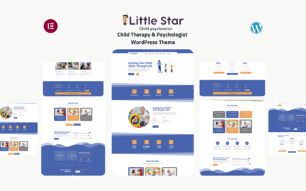 Little Star - Child Therapy & Psychologist WordPress Theme