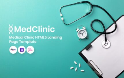 MedClinic - Medical Clinic Landing Page Template