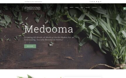 Medooma - Alternative Medicine Joomla Template